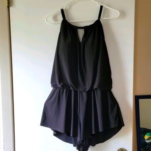 Black Romper Bathing Suit